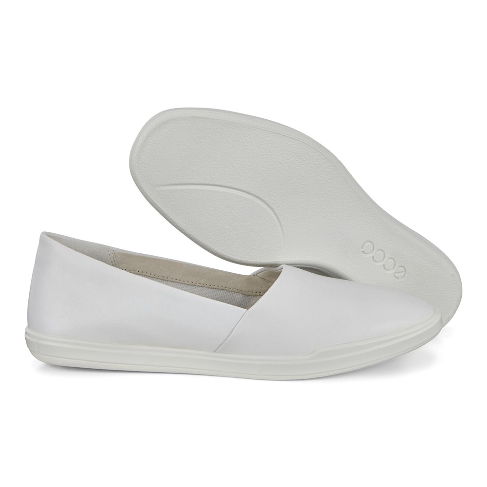 Loafers Mujer - ECCO Simpil - Blancos - CUL893514